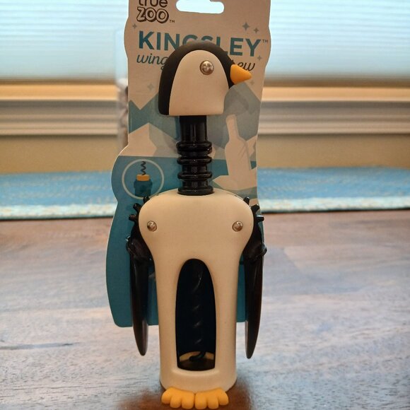 Wine Lover's Bundle - Penguin Corkscrew (NWT); Neoprene Tote & Neoprene Cozy - Picture 5 of 8